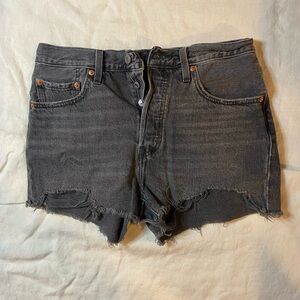 Levi’s button fly shorts
